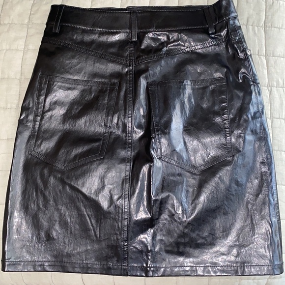 Hermit Lang lamb leather skirt - Picture 8 of 9